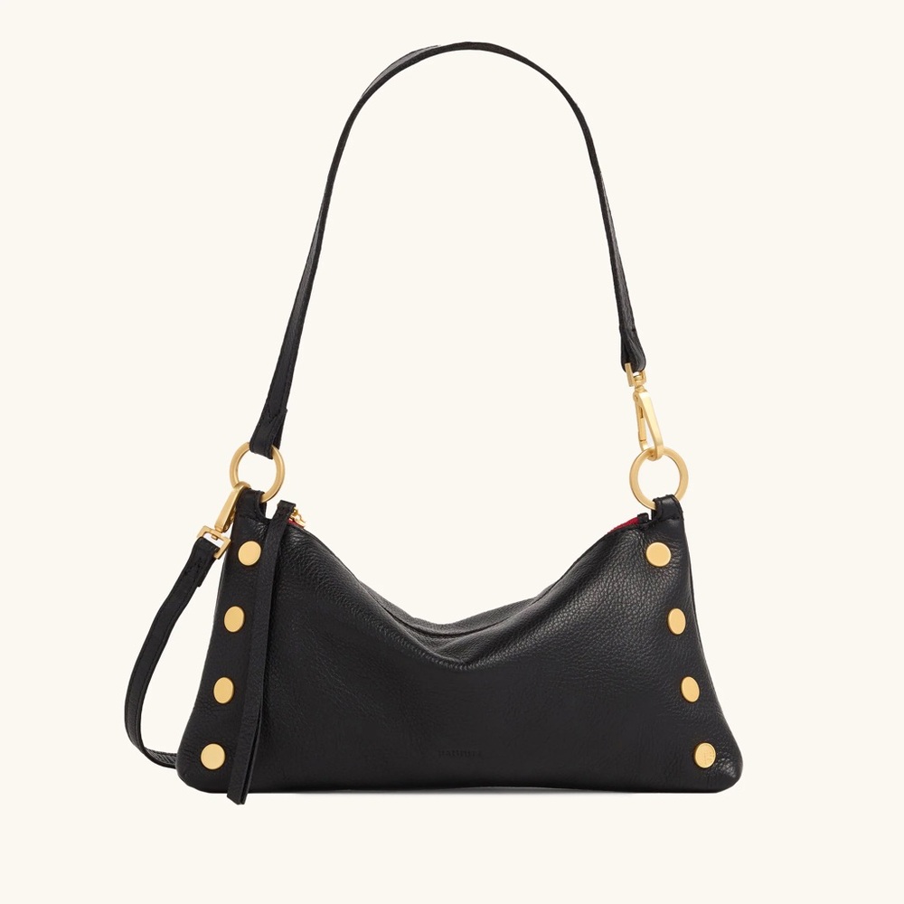Hammitt Black and Gold Shoulder Bag with Sleek Design NWT